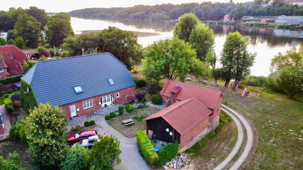 Ferienwohnung Elbblick Hohnstorf Exterior foto